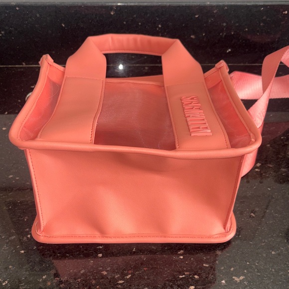 NWOT Steve Madden Coral Mini Tote with handles and shoulder strap. No callouts - Picture 7 of 7